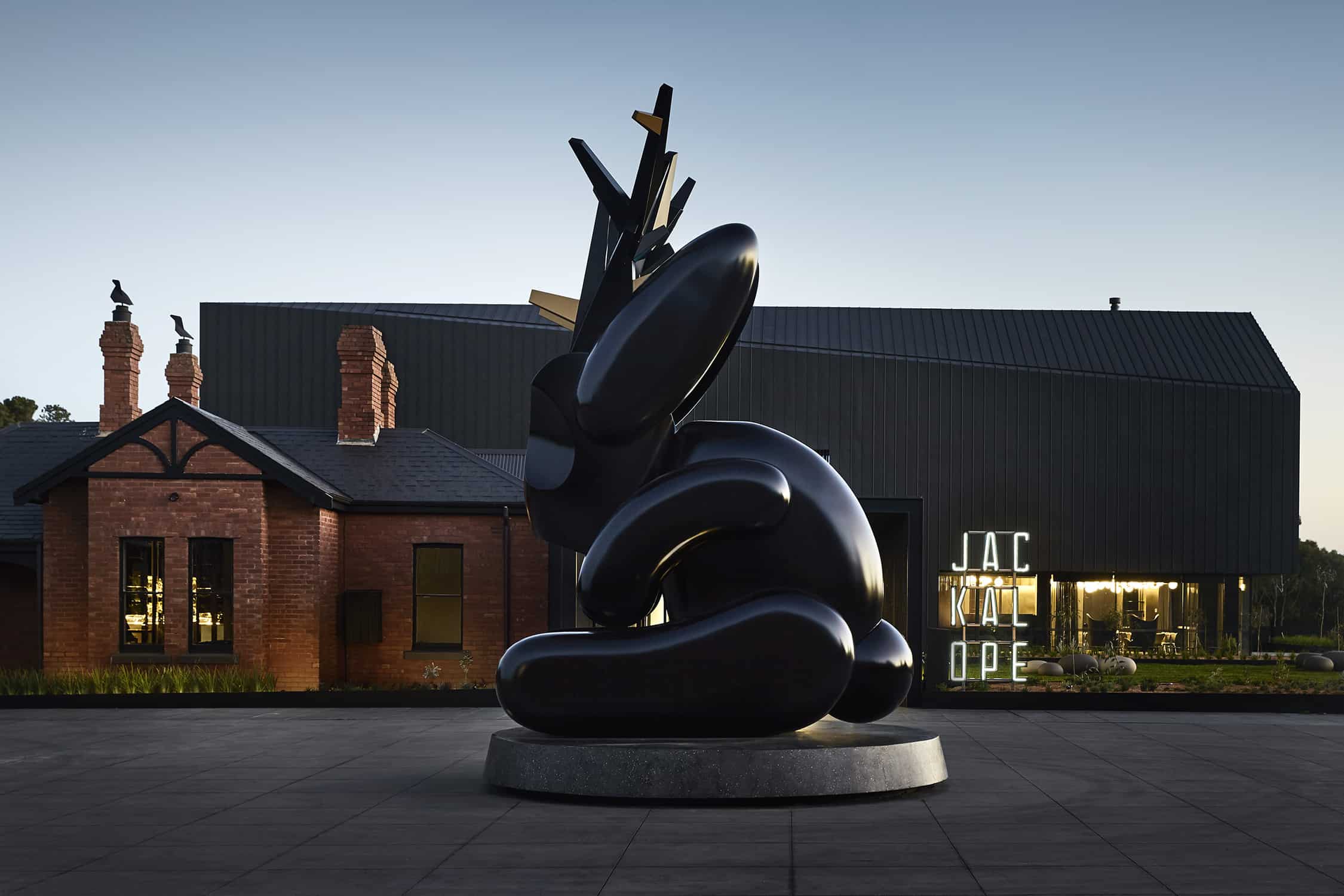 Emily Floyd Jackalope Sculpture