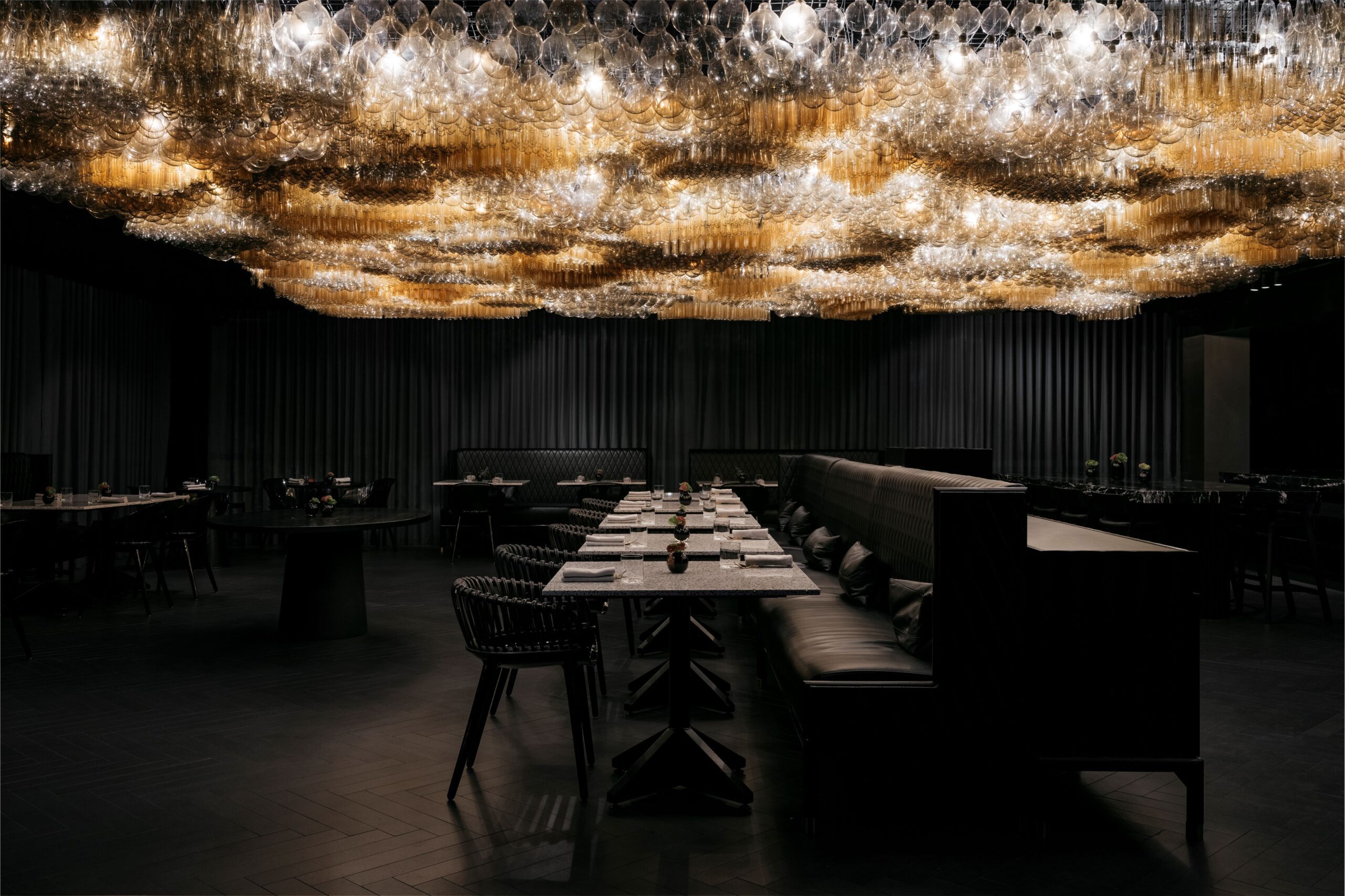 Doot Doot Doot fine dining restaurant interior at Jackalope