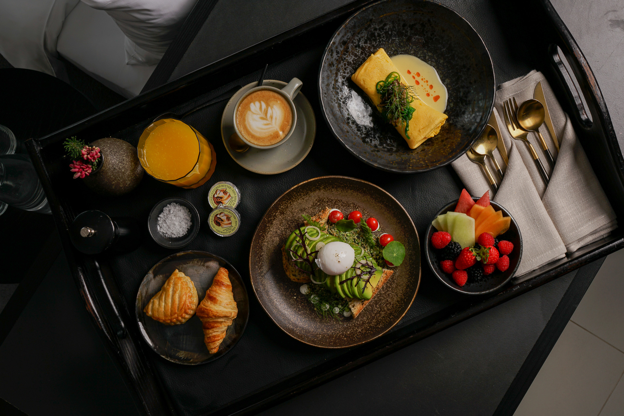 Winter breakfast dish served at Jackalope Hotel