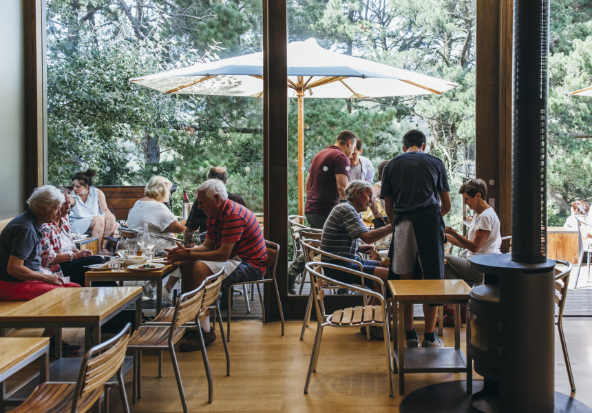 Foxeys Hangout winery on the Mornington Peninsula near Jackalope