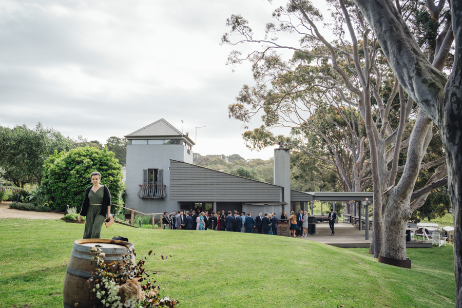 Polperro winery and restaurant on the Mornington Peninsula