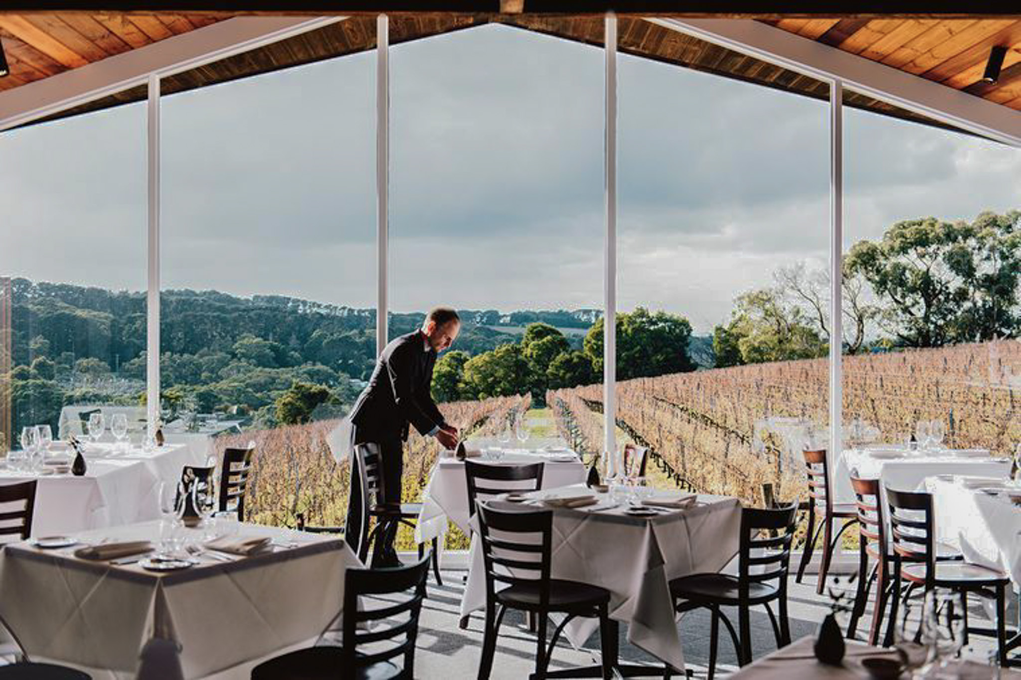 Paringa Estate Red Hill South interior on the Mornington Peninsula
