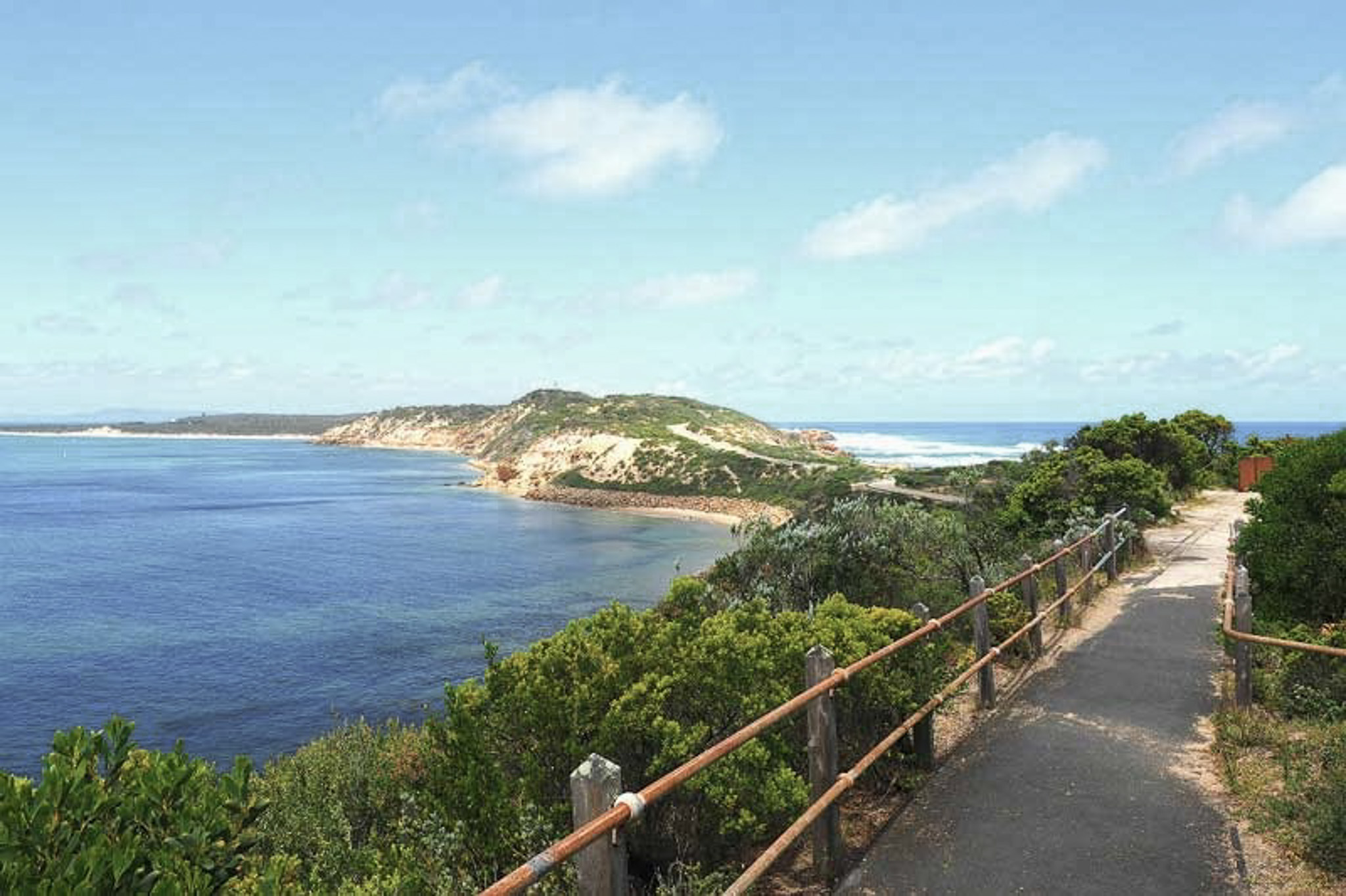 Fort Nepean historic site at Point Nepean Mornington Peninsula
