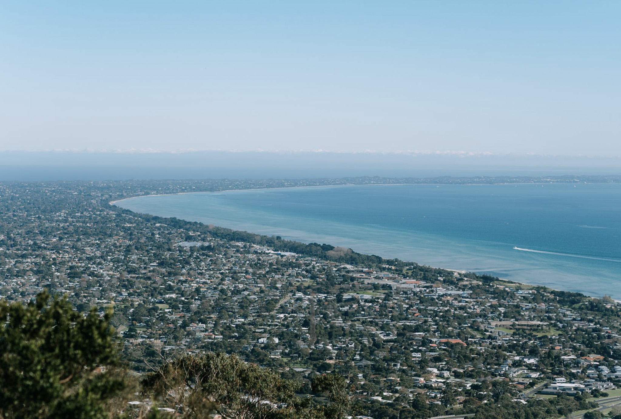 Arthurs seat circuit walk attraction on the Mornington Peninsula