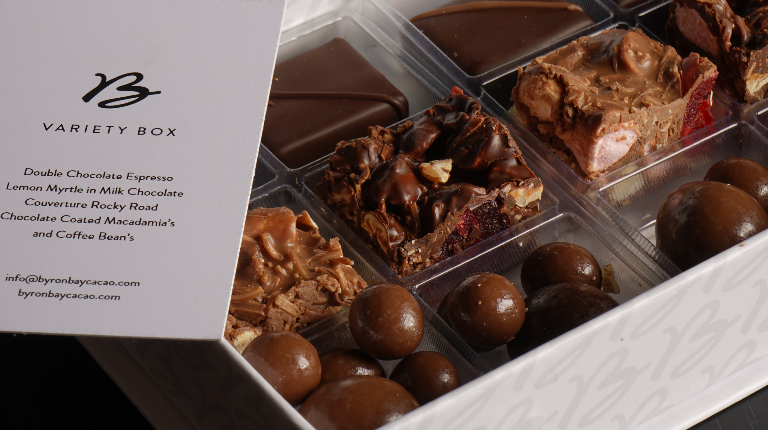 Handcrafted chocolates provided as a room inclusion at Jackalope Hotel