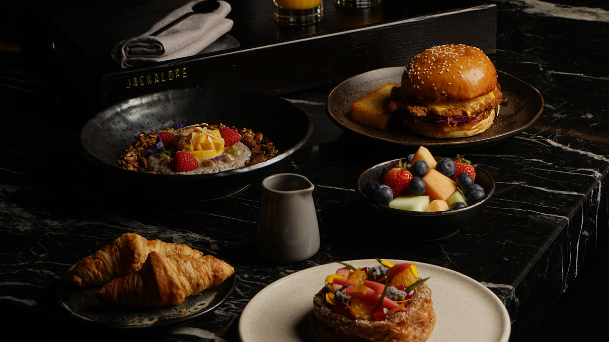 Jackalope Signature Breakfast menu at Jackalope Hotel