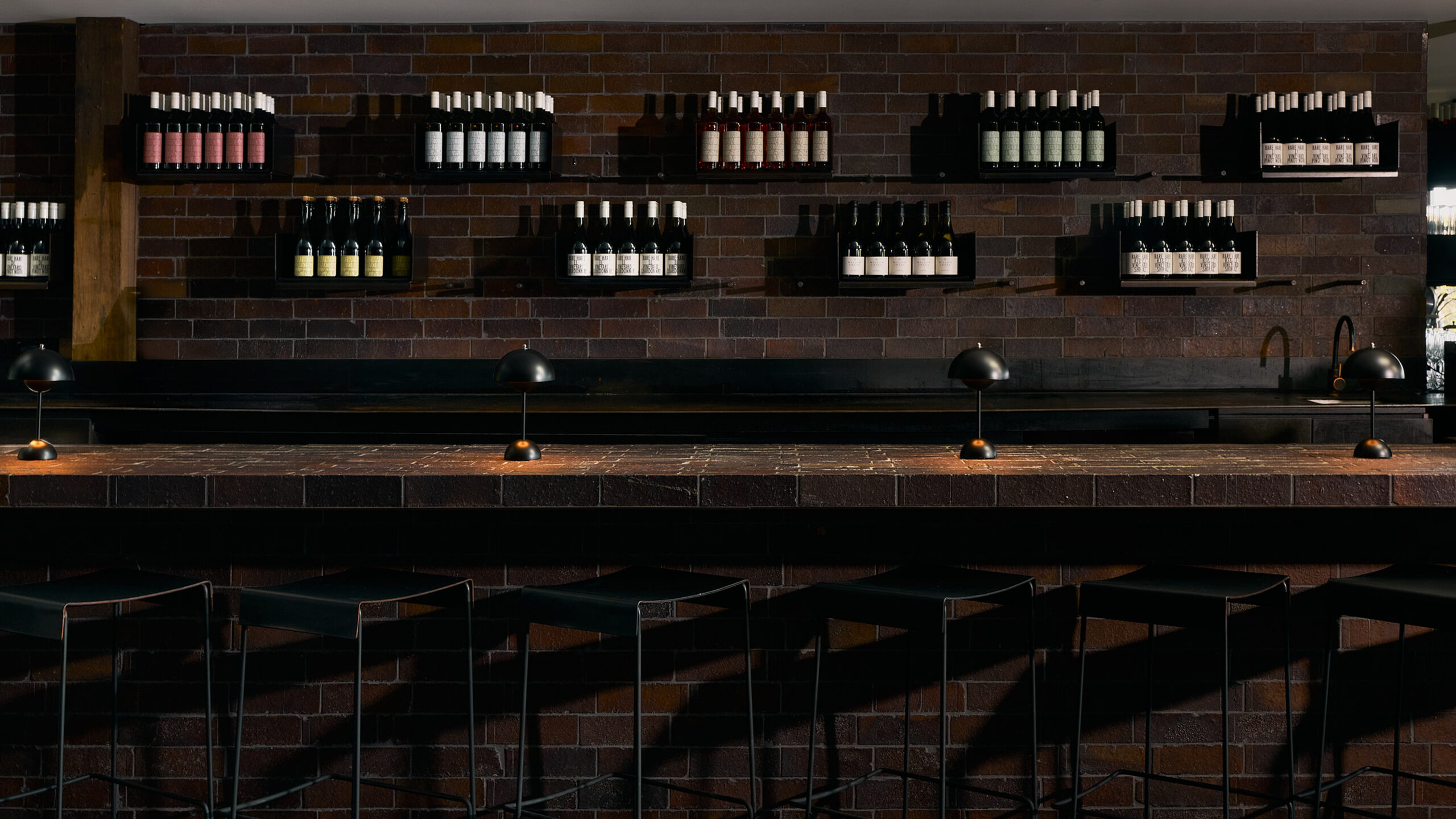 Rare Hare relaxed wine bar dining interior architecture